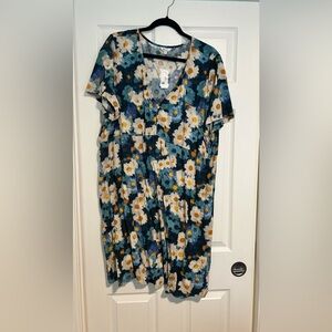 Floral Dress - Size 3x